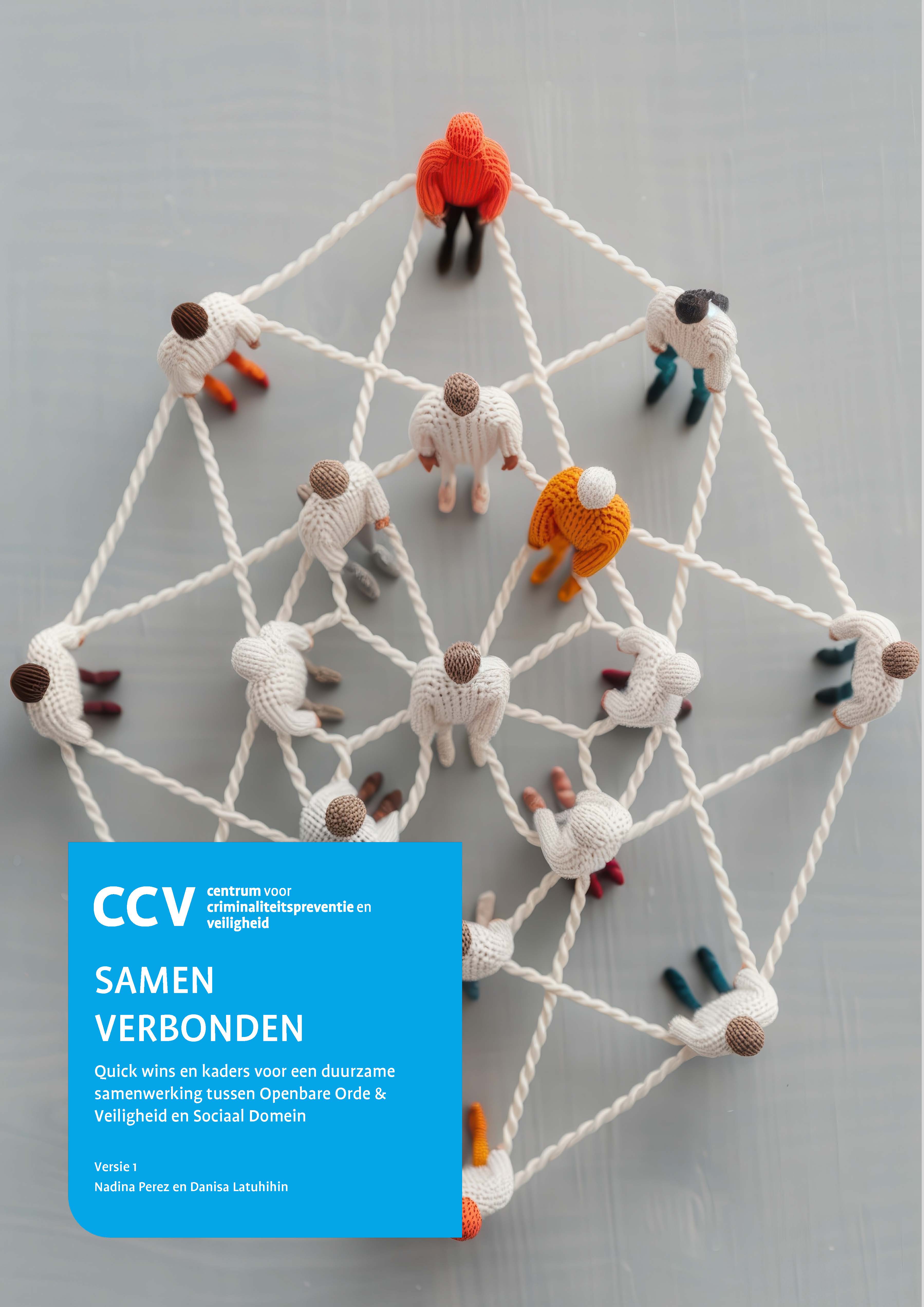 Voorpagina van het rapport Samen verbonden (CCV, 2025)