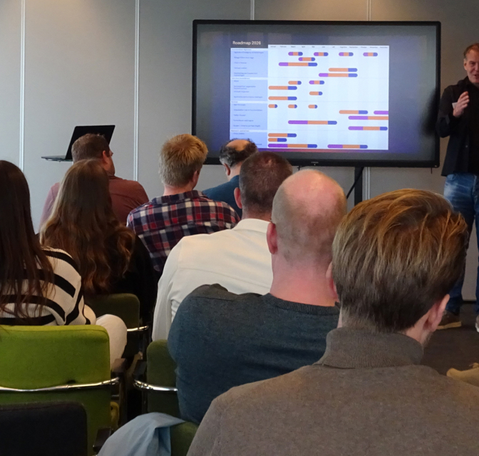 Presentatie roadmap van het PGAx systeem